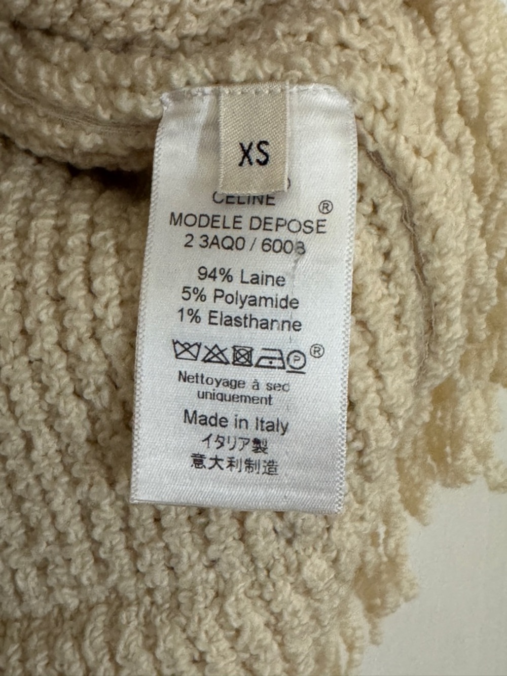 Celine by Phoebe Philo Knit Top XS - Picture 3 of 7
